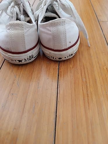 kožne starke converse: Converse Chuck Taylor All Star niske patike – bele - Model: Chuck — 2