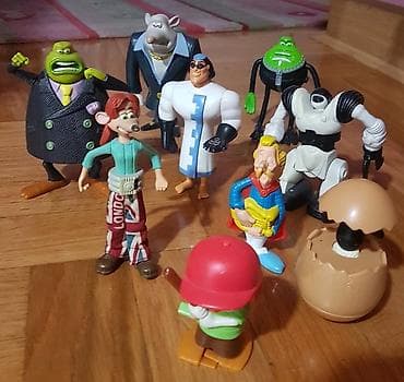 gumene igracke za decu: Igracke velike. Dizni - disney flushed away, robot, pile, ovcica — 4