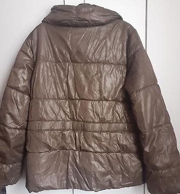 max mara teddy kaput: Zimska ženska jakna – pufna, maslinasto-braon boja - Topao, prošiven — 3