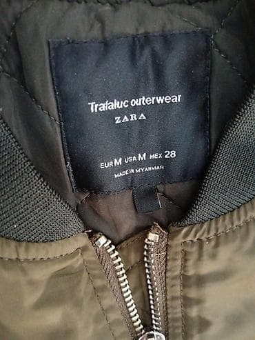 helanke s: ZARA Trafaluc bomber jakna - Model: bomber/flight jakna sa ravnim — 4