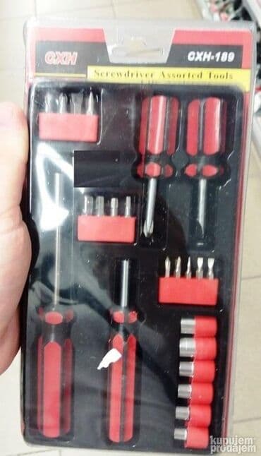 Screwdrivers: Set preciznih odvijaca sa nosacem CXH 189 — 1