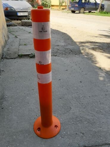 All for country house and garden: Elastični stubići visina 78cm Širina 8cm Označena sa 3 svetloodbojne — 4