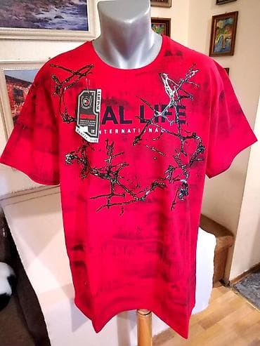 Lične stvari: Men's T-shirt bоја - Crvena — 1