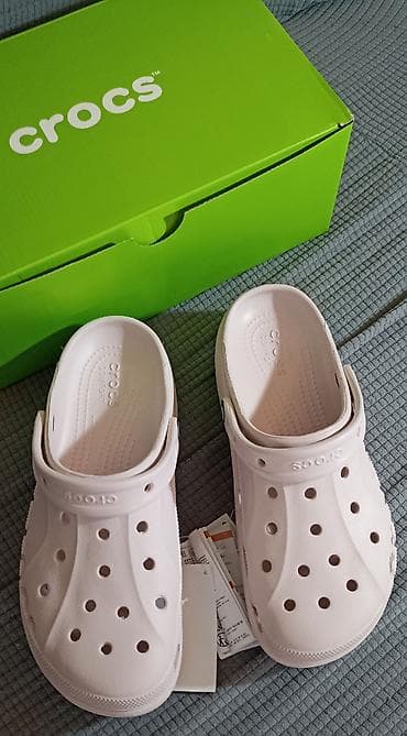 zara papuče: Crocs Baya Platform Clog – bež klompe sa platformom 41/42-W10 cena — 8