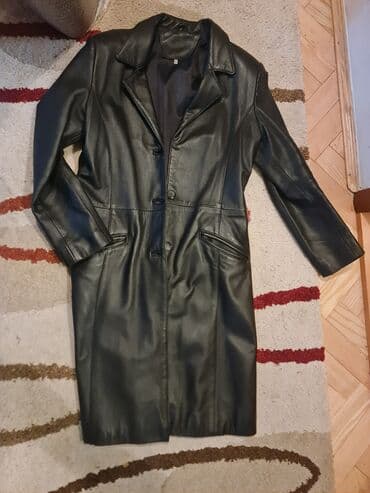 Muška odeća: M, Upotrebljenо, Sa postavom, Jednobojni, bоја - Crna — 2