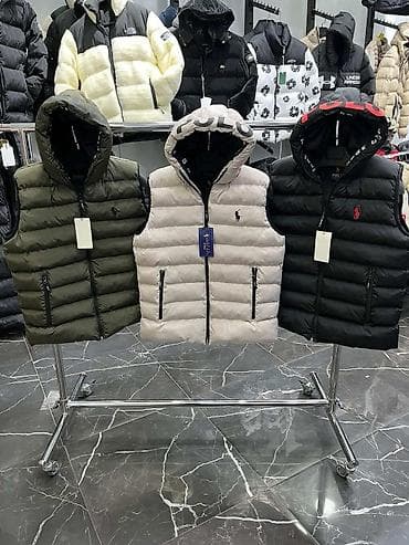 pepco muski ves: Vest Moncler, color - Black — 3
