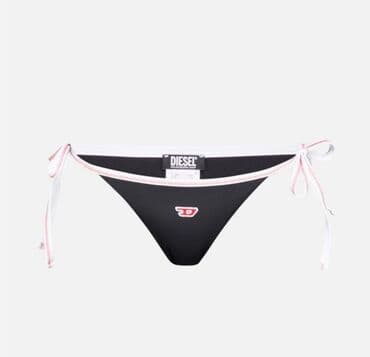 jednodelni kupaci sa karnerima: M, Jednobojni, bоја - Crna — 2