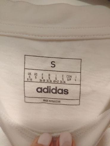 crivit jakne cena: Adidas ženska majica kratkih rukava - Boja: bela - Print: veliki — 7