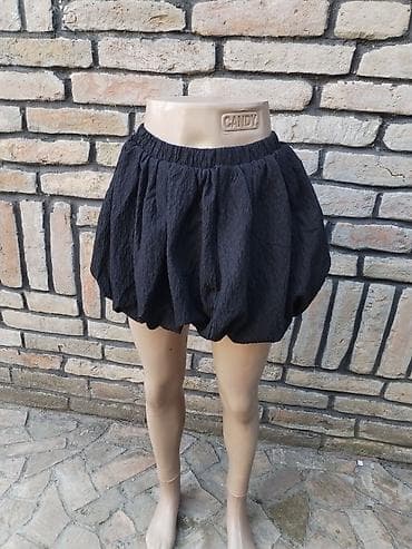 miss etem: Crne ženske šorts-suknja (bubble/puf kroj) – ZARA - Brend: ZARA - — 2