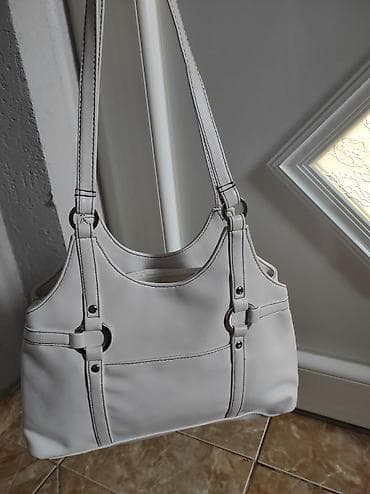 torba za mamu i bebu: Bela tasna Rasprodaja — 4