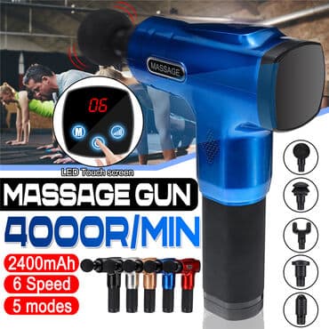 Ručni masažeri: Masazer Pistolj Fascial Muscle Gun 80w sa displejem Masažer za — 2