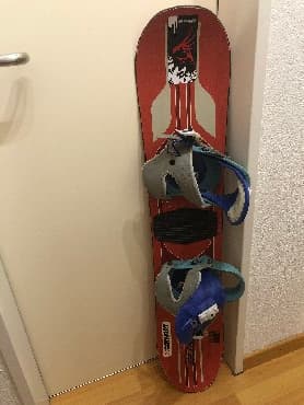deciji bicikli za devojcice: Snowboard br.14 Burton sa vezovima 110cm, uvoz Svajcarska — 1