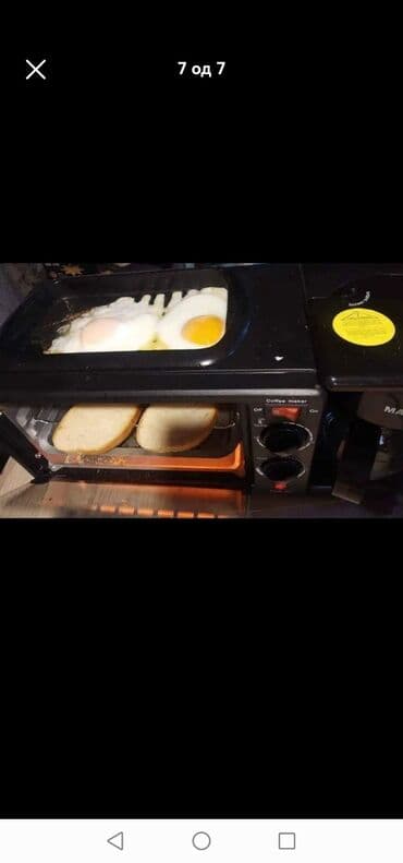 polovni top za kobasice: 7700din Multifunkcionalni aparat za pripremu dorucka Idealno za nas — 5