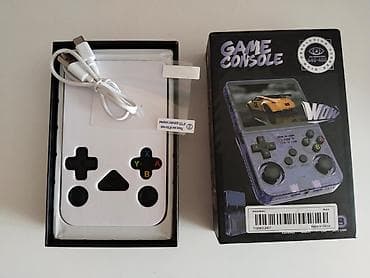 igrice za ps1: Retro Konzola R36S / +2100 igrica / 64GB kartica Ekran: 3.5" IPS LCD — 10