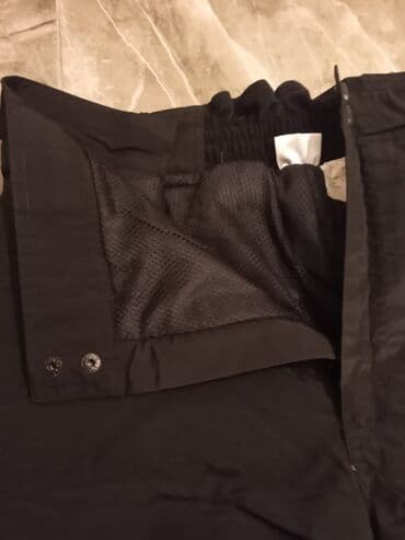 tech fleece 1:1: Ski pants, XL (EU 54), color - Black — 4