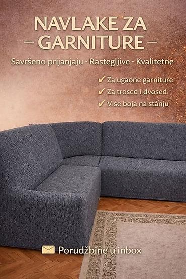 Navlake za garniture – elastične, kvalitetne i lepo prijanjaju. Novo😊