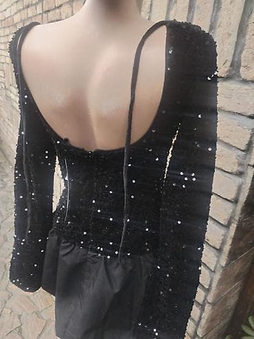 pertle za air force 1: Parti haljina sa sljokicama vel L, nova — 6