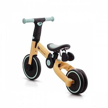 tricikl sa ruckom: KINDERKRAFT TRICIKL 3U1 4TRIKE SUNFLOWER BLUE Tricikl 4Trike — 3