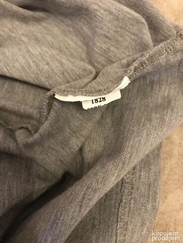 air force sive: Short sleeves T-shirt, L, Moncler, color - Grey, Cotton — 4