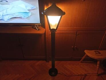 brener za plin: Mali lampion za dvorište. Visina 1m. Bez oštećenja. Moguće je slanje — 1