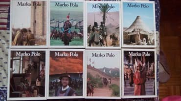andrija i anđelka sve epizode: Marko polo komplet u osam ilustrovanih knjiga (1-8) prema filmu- marko — 1
