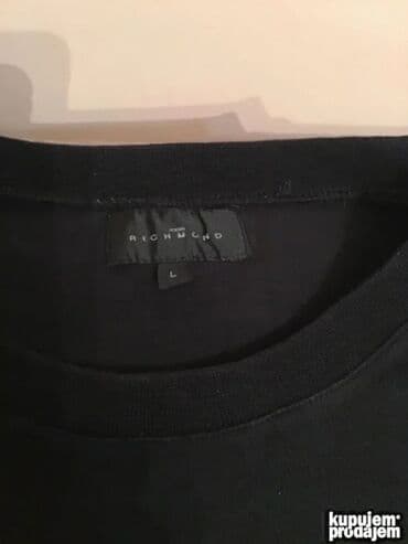 Duksevi: Original John Richmond majica L NOVA 100% cotton Mere saljem — 3