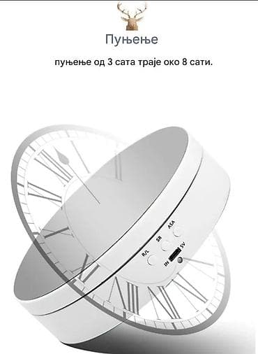 TV & Video: Nov rotirajući sto radi na USB kabal. USB Kabal je dugačak 1 m. Može — 4