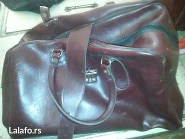 kozni prsluci zenski: TORBA I MALI KOZNI KOFER ZA 1 CENU-MADE IN ITALY — 1