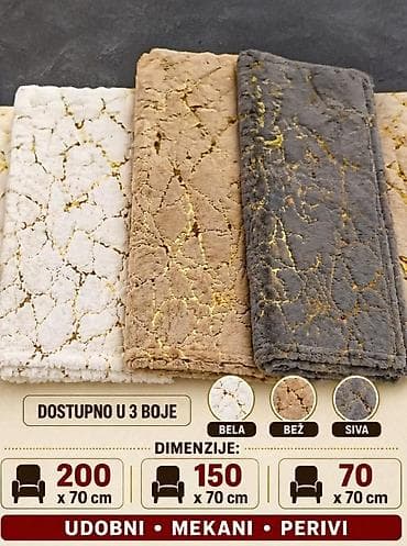 04. AKCIJA! GOLD FLEKERI CEO SET 3700 DINARA Boje: bela, bež, siva