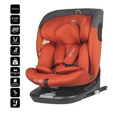 Autosedišta: Coccolle Atira – Auto-sedište iSize 40–150 cm (braon) - i-Size/R129 — 3