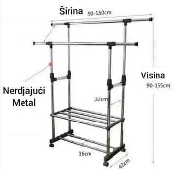 stalak za bušilicu cena: 👉Stalak za odecu dupli stender👈 Sklopivi i veoma praktican za — 4