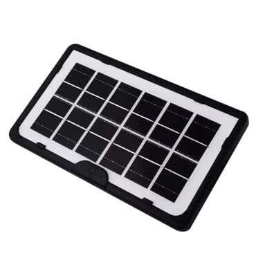 fenjer cena: Multifunkcionalna LED lampa GD105 sa solarnim panelom, 3 sijalice — 1