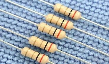 Daske za peglanje: Otpornici – set 10 komada Specifikacije: - Nominalna otpornost: 1 kΩ — 2