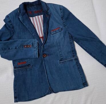 pantalone sa perjem: Denim jacket, 122-128 — 1