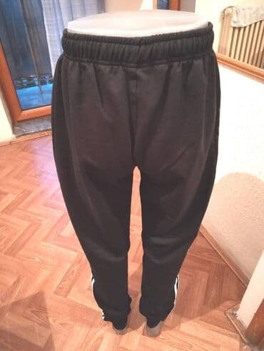 batch kod parfem: Sweatpants, L (EU 52), XL (EU 54), 2XL (EU 56), Adidas, color - Black, Cotton — 4