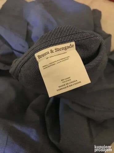 Britches and shorths: Original Brun &Stengade kosulja 41 NOVA 100% cotton Ramena 48cm — 5