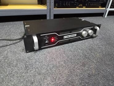 MC Crypt PA 3000 je 2-kanalno pojačalo snage (power amplifier) koje