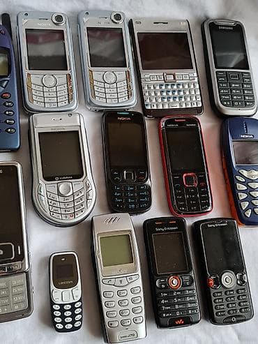 Kućni aparati: Kolekcija retro mobilnih telefona – razni brendovi i modeli - Nokia — 7