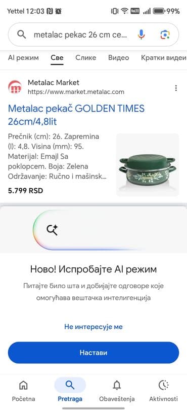 Houseplants: Novo metalac posudje. Pekac  3000 din, na poslednjoj slici je cena — 9