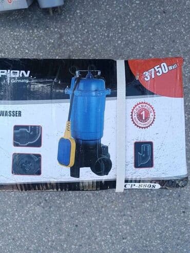 Cena 10.500 din Muljna pumpa Champion Germany 3750w  - 2 cola Pumpa