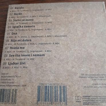 aca pejovic spens 2023: CD Ceca – Ljubav živi (Miligram) Izdanje: Miligram Music Format — 2
