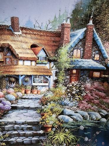 Slike i ramovi: Dekorativni engleski tanjir iz 90ih.Kostani porcelan.Andres Orpinas — 3