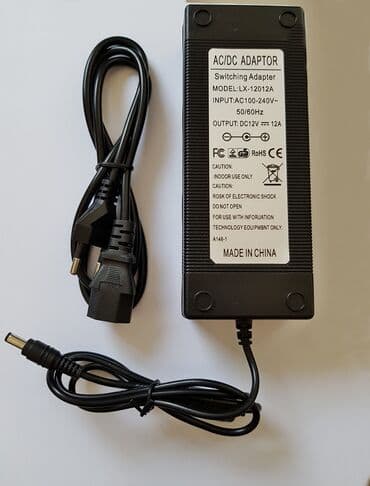 televizori 32 inca: Napajanje 12 A - 144W AC to DC Adapter 12V, 12A - 144W. Dimenzije — 5