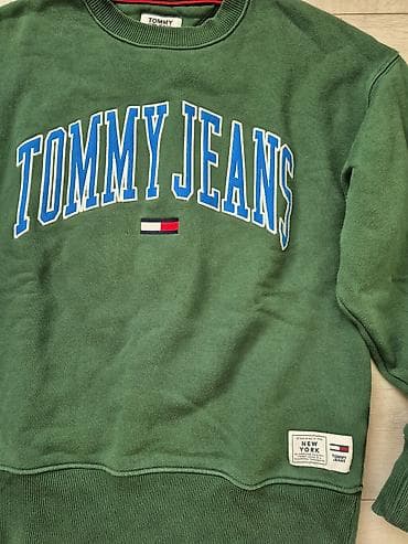 Odeća za skijanje: Tommy Jeans muški duks, model sa okruglim izrezom. - Boja — 2