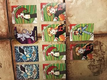 roda bazeni 2023: Pokemon kolekcionarske nalepnice/kartice – set tematskih kartica iz — 2