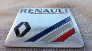 Vozila: Samolepljiva metalna pločica - RENAULT Samolepljiva metalna pločica - — 3
