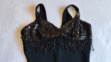 By Swan S (EU 36), bоја - Crna, Večernji, maturski, Na bretele — 6