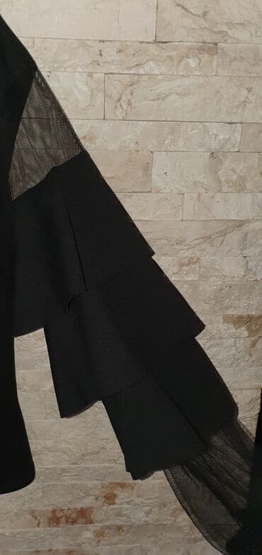 haljine tunike povoljno kvalitetno: S (EU 36), Single-colored, color - Black — 2