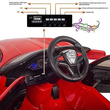 dres crvene zvezde za decu: Auto Jagor 12V R/C – Crveni Šifra proizvoda: 30 Dečiji električni — 5