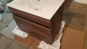 komode za spavaće sobe: Ugradni lavabo sa korpusom
Dimenzije 61x47. Visina 40cm — 7